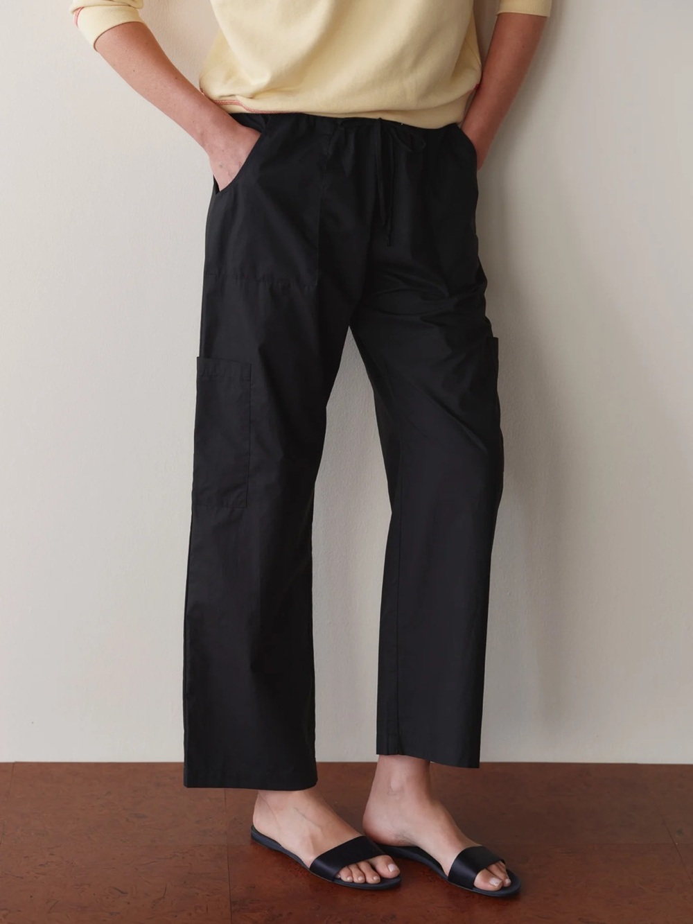 Donni The Pop Drawstring Cargo Pant